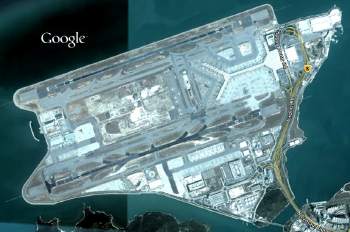 Google Earth HK Airport